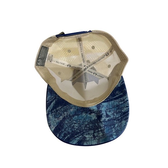 Memphis Tigers Colosseum Blue Mesh Fishing RealTree Trucker SnapBack Hat Cap New - Picture 8 of 9